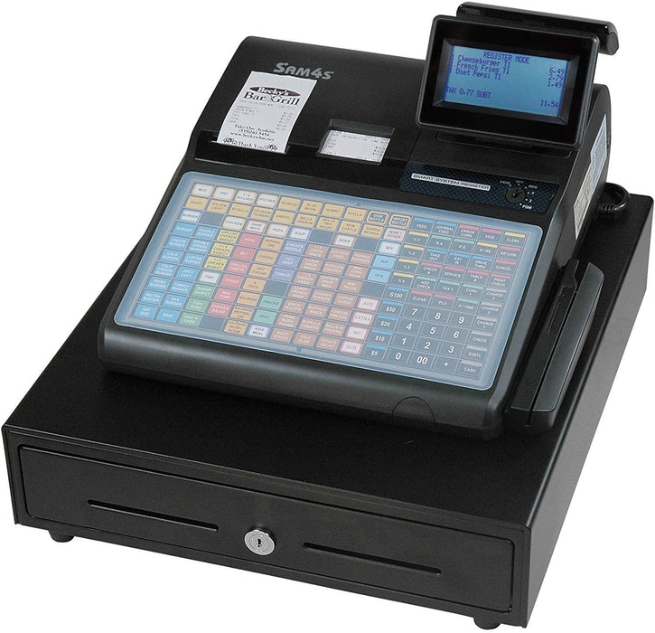 SAM4S SPS-340 Electronic Cash Register With Flat Keyboard And Thermal Printer