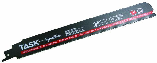 Task T24506-3 3-Pack of TASK Signature Reciprocating Saw Blades for Metal Demolition, 9-Inch