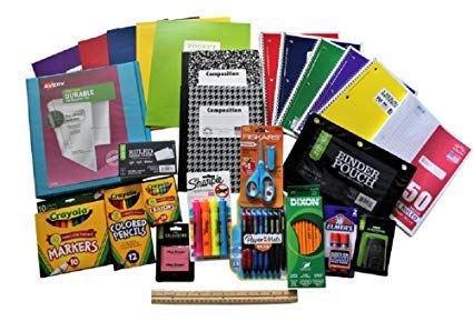 Elementary School Bundle Note Books,Folders,Crayola Crayons and More