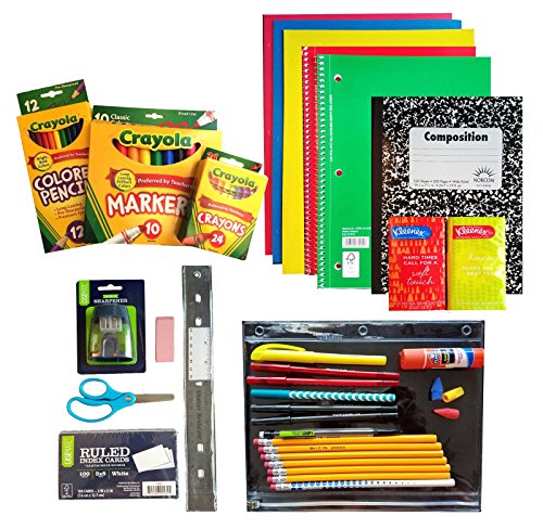 Back To School Supplies Pack, 3rd Through 5th Grades