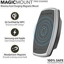 Scosche MagicMount Pro Qi Wireless Charging Magnetic Car Window/Dash Mount