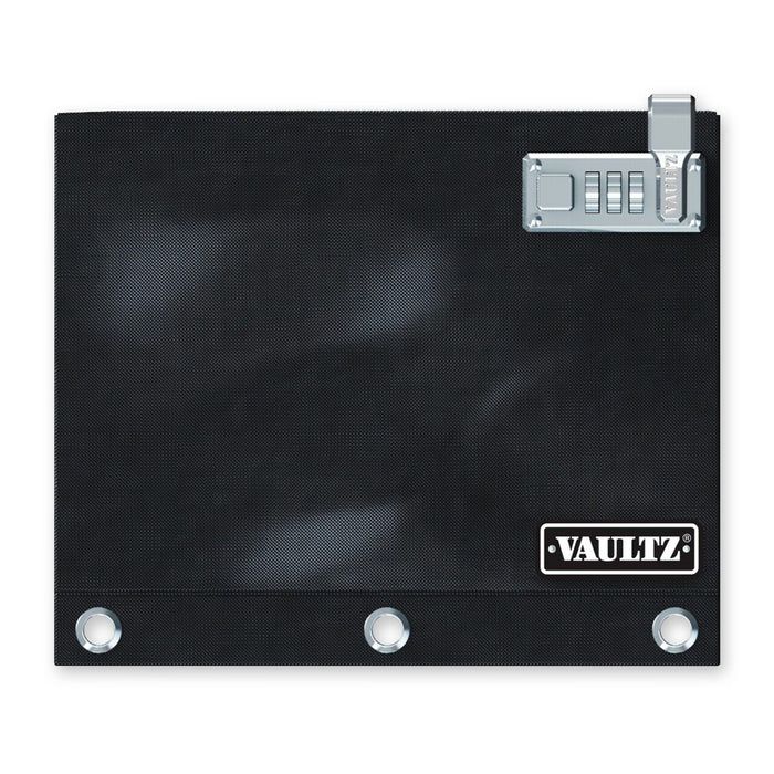 Vaultz Locking Binder Pouch, 8 x 10 Inches, Black (VZ00476) Color: Black, Model: VZ00476, Office/School Supply Store